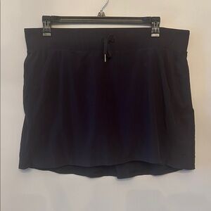 All in Motion Black Skort, Size XXL